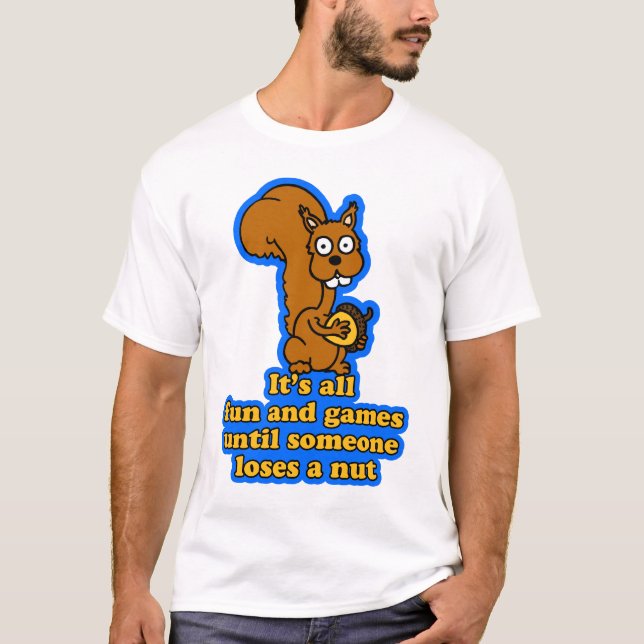 T-shirt Sa toute la chemise d'amusement et de jeux (Devant)