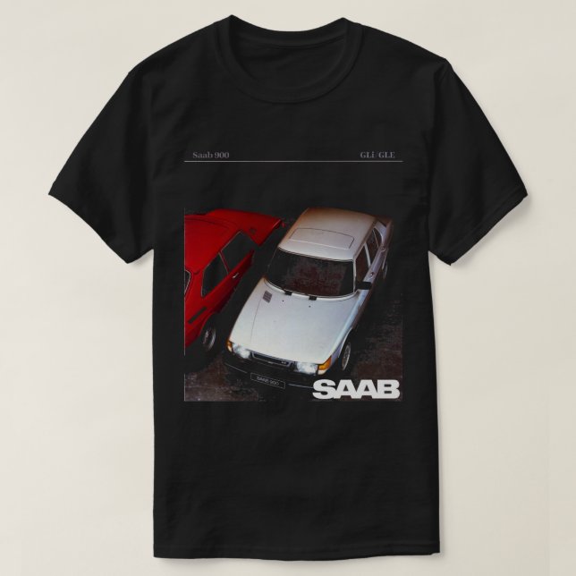 T-SHIRT SAAB 900      (Design devant)