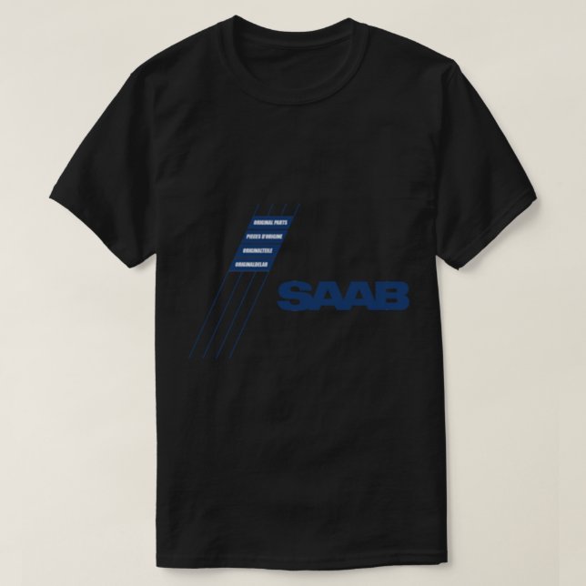 T-shirt Saab Pièces d'origine (Design devant)
