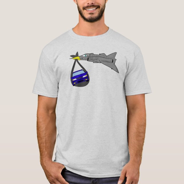 T-shirt SAAB - soutenu des jets (Devant)