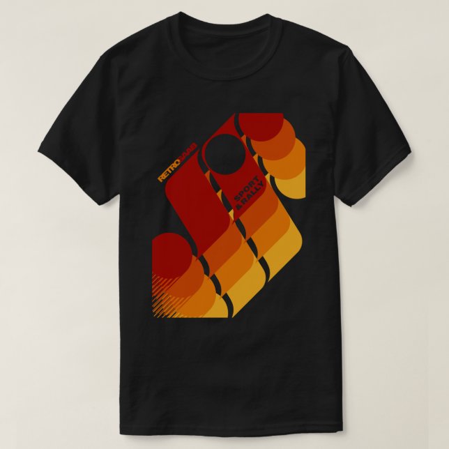 T-shirt Saab Sport et Rallye (Design devant)