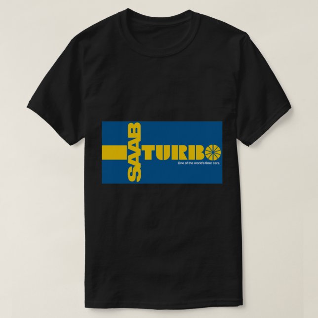 T-shirt Saab Turbo    (Design devant)