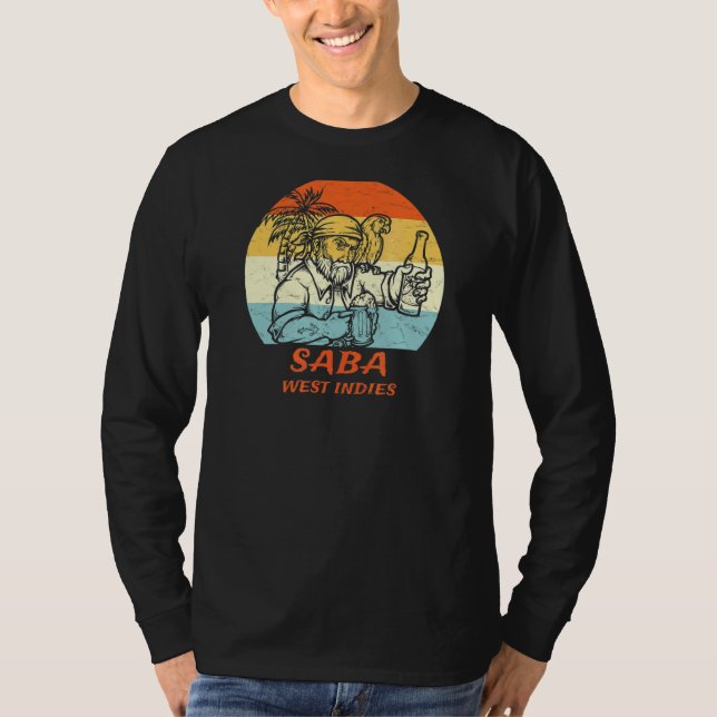 T-shirt Saba West Indies Vintage (Devant)