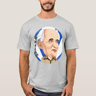 T-shirt SABABA™ DBG David Ben Gurion Israël premier P.M