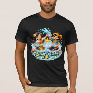 T-shirt Sabaidee Pi Mai Lao – Festival de l'eau du Nouvel