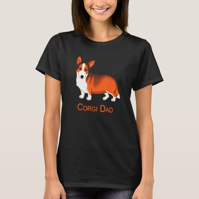 T-shirt Sable Cardigan Welsh Corgi Corgi (Devant)