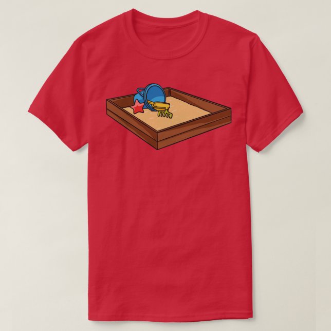 T-shirt Sable de Sandbox et Toys (Design devant)