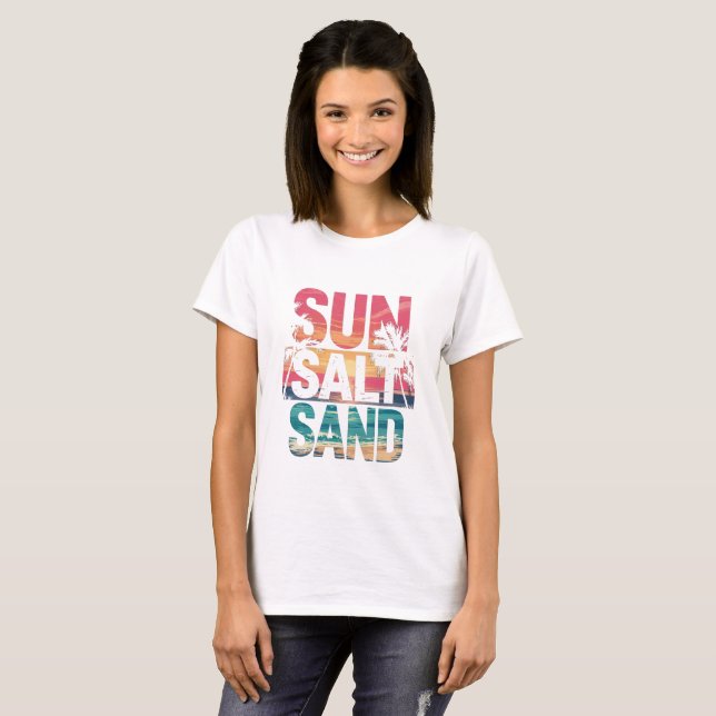T-shirt Sable de sel (Devant entier)