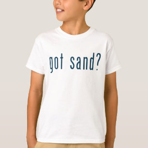 T-shirt sable obtenu