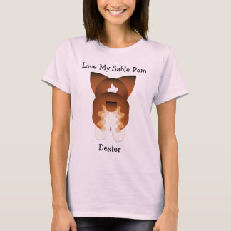 T-shirt Sable Pembroke Welsh Corgi