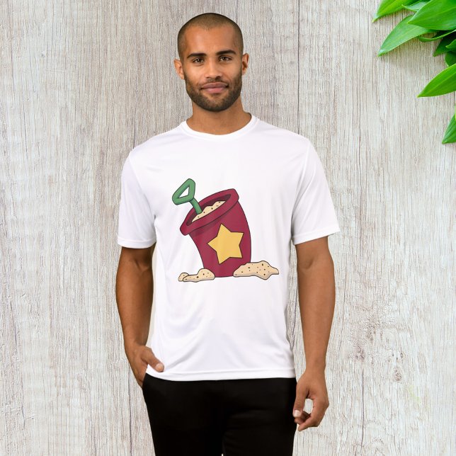 T-shirt Sable rouge avec étoile et lunette (Créateur téléchargé)
