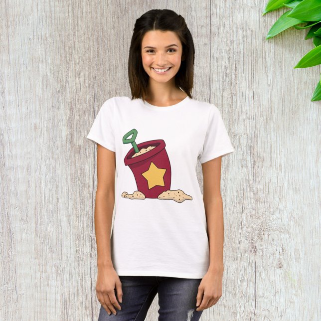 T-shirt Sable rouge avec étoile et lunette (Créateur téléchargé)