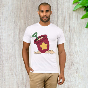 T-shirt Sable rouge avec étoile et lunette