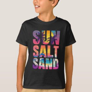 T-shirt Sable Soleil Sable Summer Beach Vibes Famille Vaca