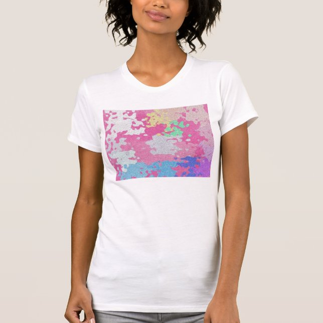 T-shirt sables colorés (Devant)