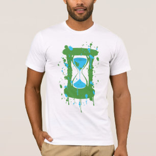 T-shirt Sablier de réchauffement climatique
