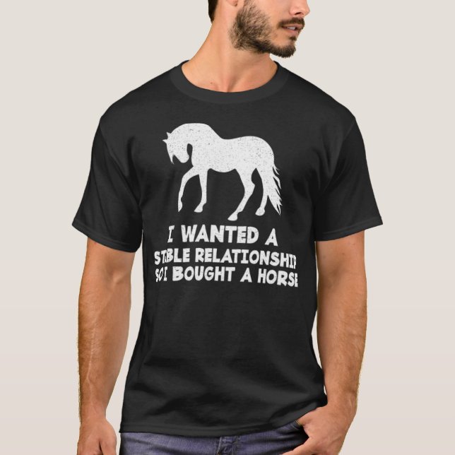 T-shirt Sabrina de fer à cheval (Devant)