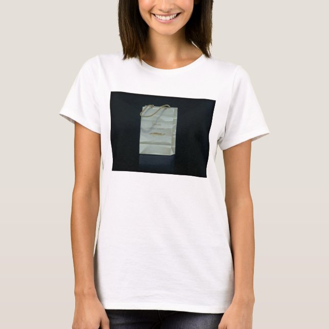 T-shirt Sac 1989 de caviar de Harrods (Devant)