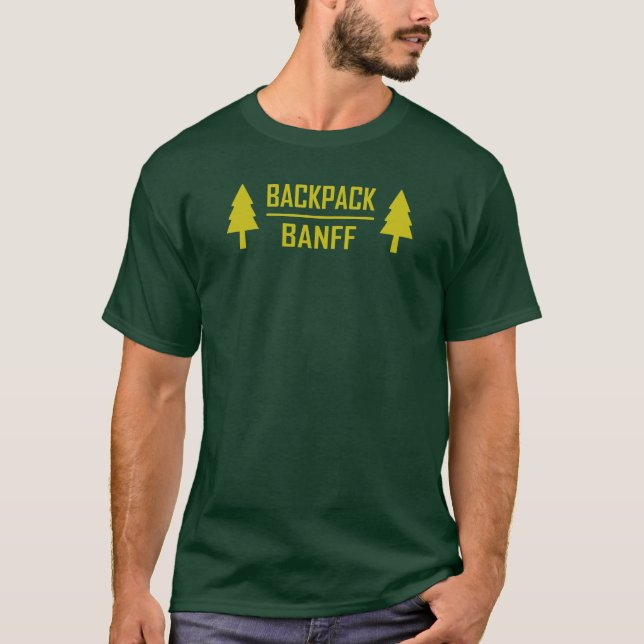T-shirt Sac à dos Banff (Devant)
