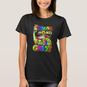 T-shirt Sac à dos de dinosaure de 2e année en ruines Retou
