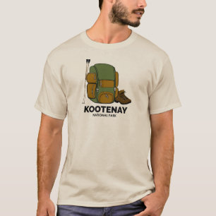 T-shirt Sac à dos du parc national Kootenay