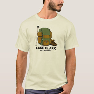 T-shirt Sac à dos du parc national Lake Clark