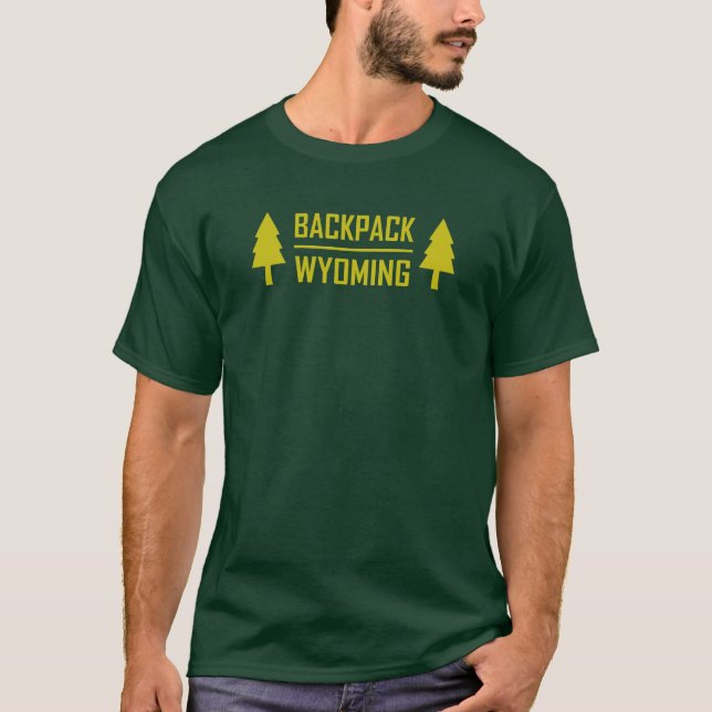 T-shirt Sac à dos Wyoming (Devant)