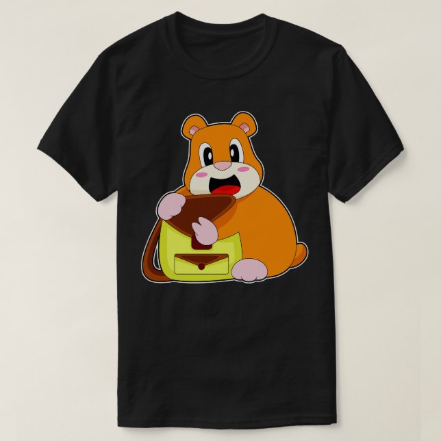 T-shirt Sac à main Hamster (Design devant)