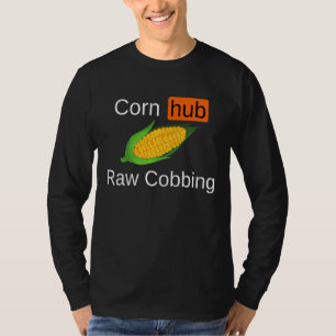 T-shirt Sac à mème amusant pour capotage brut de maïs de b