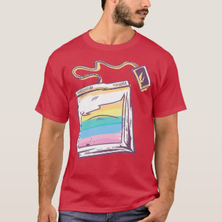 T-SHIRT SAC À THÉ COLORÉ