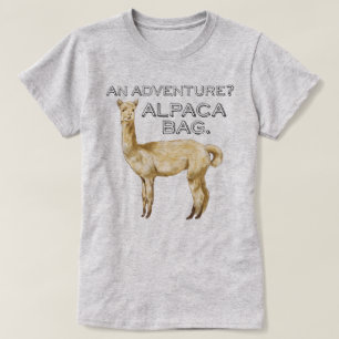 T-shirt Sac Alpaca Drôle animal dire