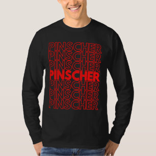 T-shirt Sac d'alimentation Retro S Merci Doberman Pinscher