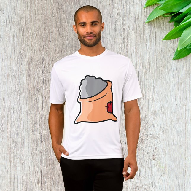 T-shirt Sac de ciment Matériau de construction (Créateur téléchargé)