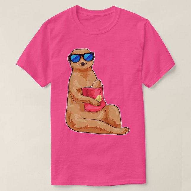 T-shirt Sac de courses Meerkat (Design devant)