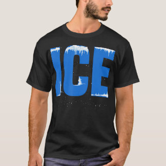 T-shirt Sac de glace congelé drôle Costume d'Halloween