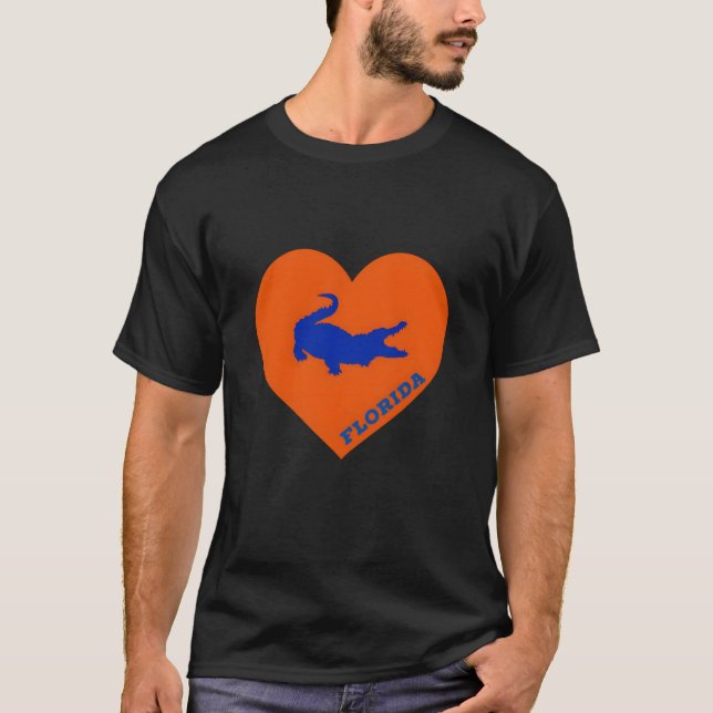 T-shirt Sac Florida Gator Hear (Devant)