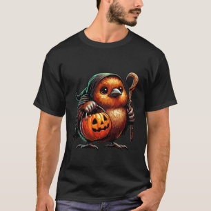 T-shirt Sac Halloween Kiwis fantôme friandises sac 1