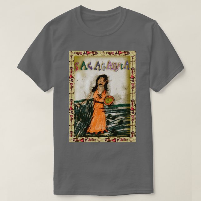 T-shirt Sacagawea Long  (Design devant)