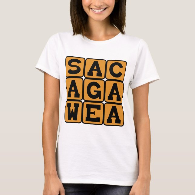 T-shirt Sacagawea, Natif américain (Devant)