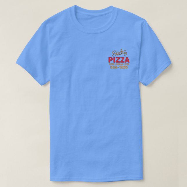 T-shirt Sachz Pizza Harry Shirt (Design devant)