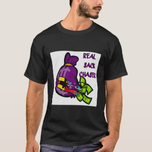 T-shirt Sack Chaser Purple Money
