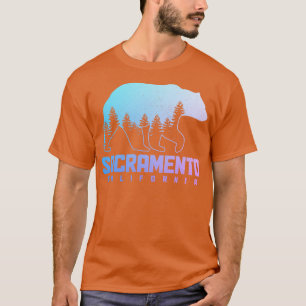 T-shirt Sacramento California Bear Grizzly Pride Extérieur