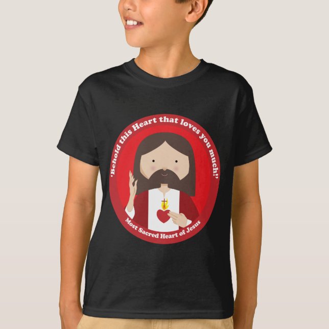 T-shirt Sacré Coeur de Jésus (Devant)