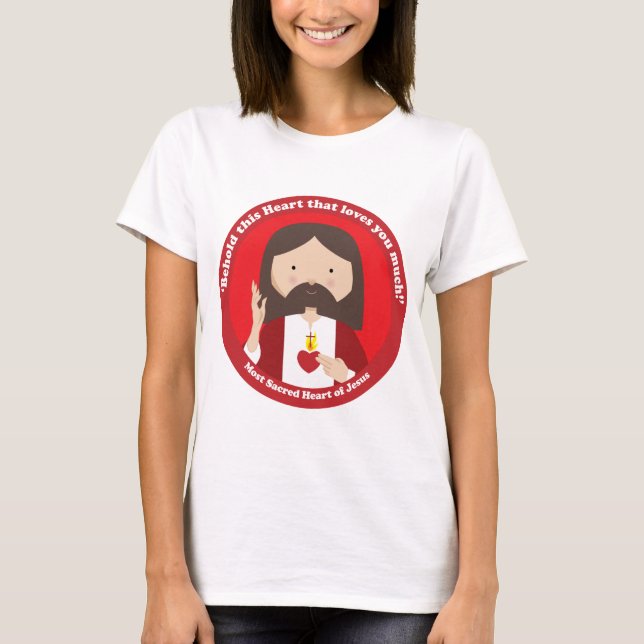 T-shirt Sacré Coeur de Jésus (Devant)