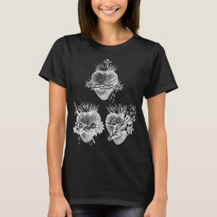 T-shirt Sacré Coeur de Jésus et Coeur Immaculé de Marie