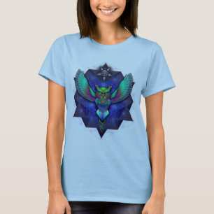 T-shirt Sacred Geometry Owl Football Shirt