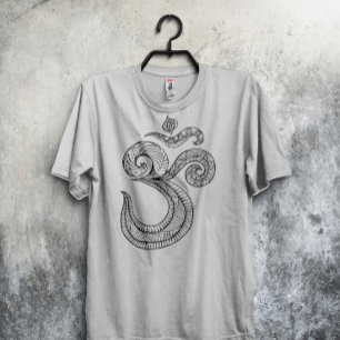T-shirt Sacred Om Symbole Hindu Om T-shirt Aum