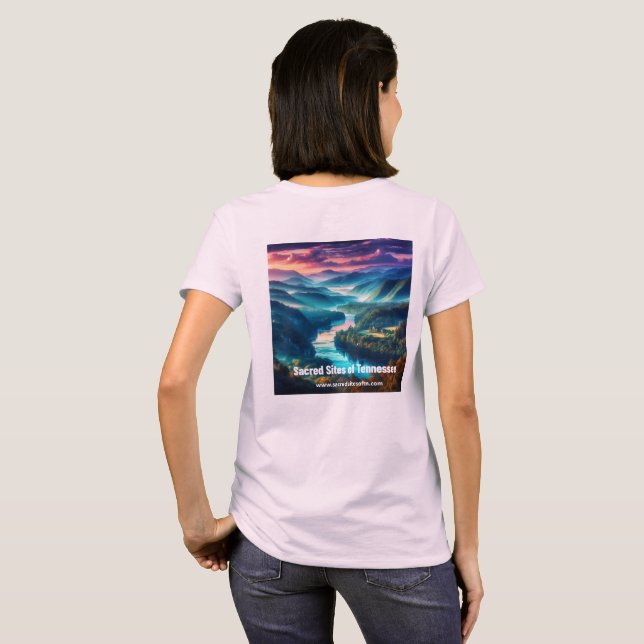 T-shirt Sacred Sites - Dames (Dos entier)