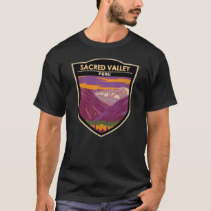 T-shirt Sacred Valley Pérou Travel Art Vintage