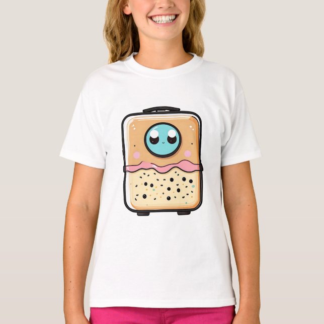 T-shirt Sacrée valise Alien (Devant)